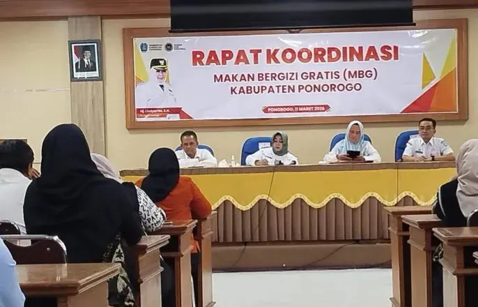 Rapat Evaluasi MBG Ponorogo