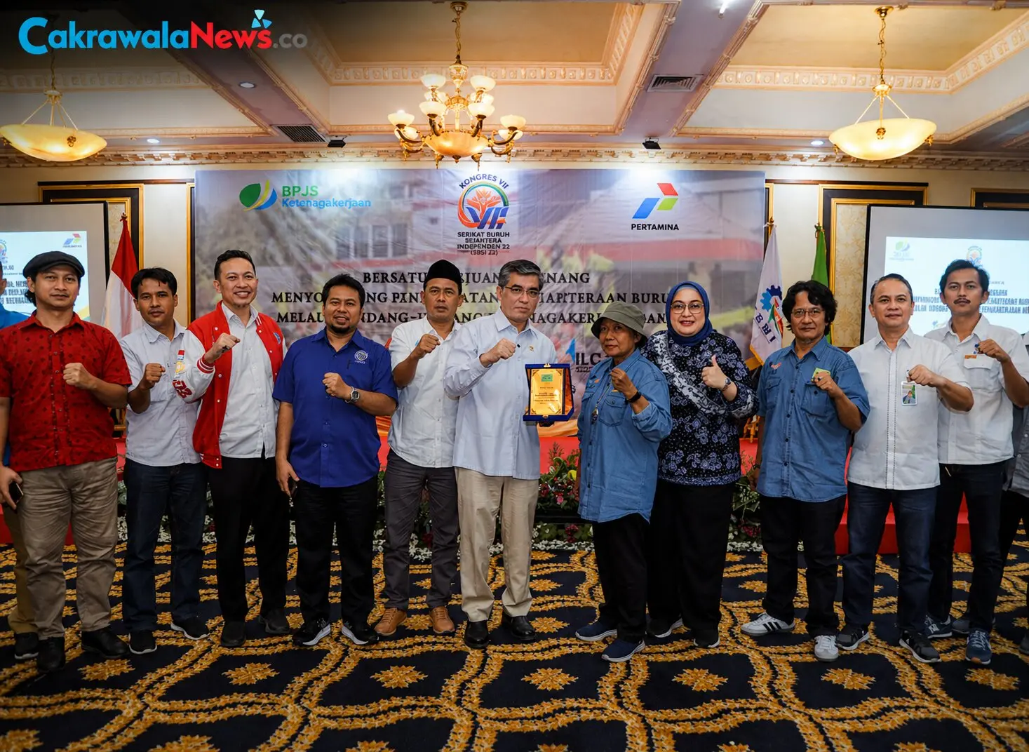 transformasi kerja kian cepat menaker dorong serikat pekerja tingkatkan kompetensi