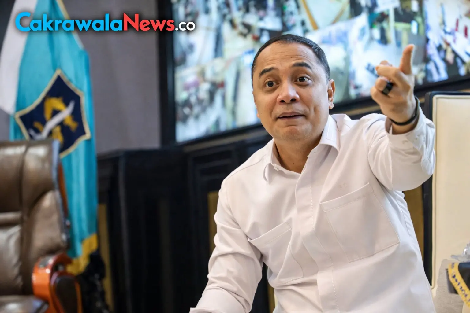 Wali Kota Surabaya Eri Cahyadi mengingatkan kembali seluruh jajaran perangkat daerah