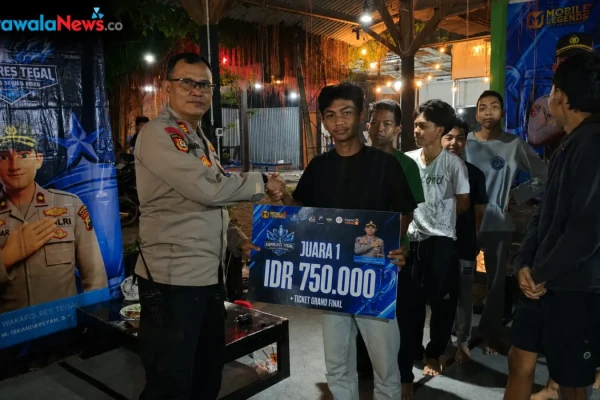 E-Sport Jadi Ruang Pembinaan Pelajar, Polres Tegal Kota Cetak Gen Z Berprestasi