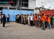 tahap ii normalisasi kalianak pemkot surabaya tertibkan bangunan secara humanis