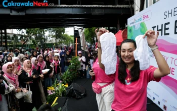 Gerakan Kurangi Pembalut Sekali Pakai Digelar di Surabaya, Sampah Tembus 7 Ribu Ton per Tahun