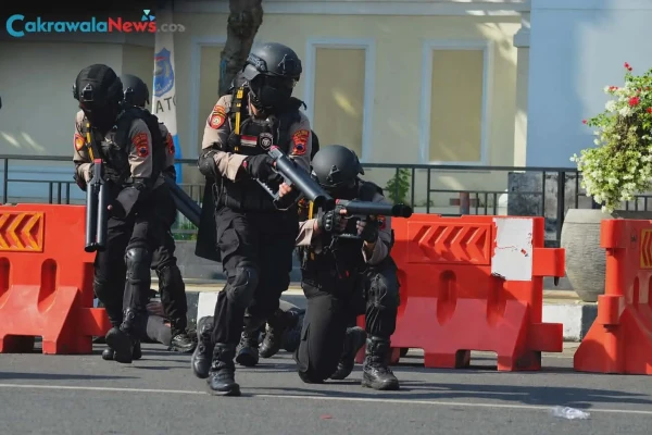 Jelang May Day 2026, Polres Tegal Kota Perkuat Kesiapsiagaan Lewat TFG dan Simulasi
