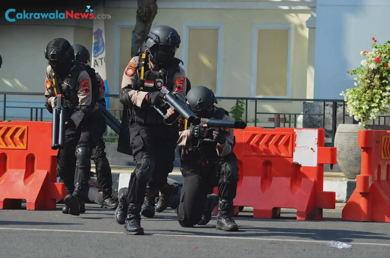 jelang may day 2026 polres tegal kota perkuat kesiapsiagaan lewat tfg dan simulasi