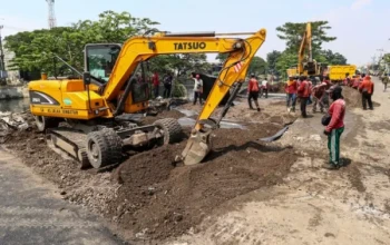 Aktifitas Pembangunan di Kota Surabaya