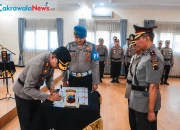 daftar lengkap rotasi jabatan di polres tegal kota kabaglog kasat samapta kapolsek tegal timur