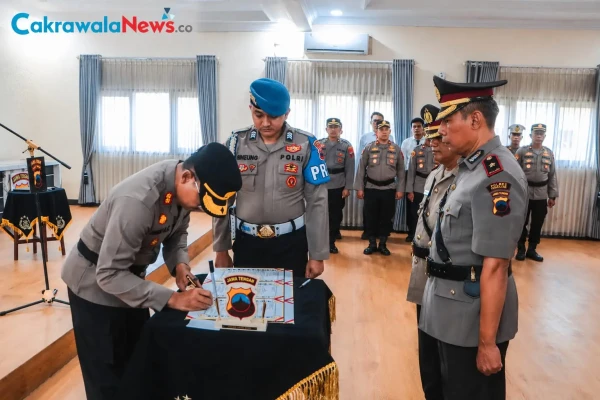 Daftar Lengkap Rotasi Jabatan di Polres Tegal Kota: Kabaglog, Kasat Samapta hingga Kapolsek Tegal Timur