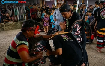kesenian kuda lumping jaran kepang budaya tegal gumarang sakti nusantara