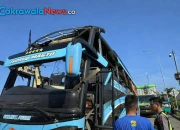 Ledakan Bus di Tol Suradadi, Respons Cepat Polres Tegal Selamatkan Korban