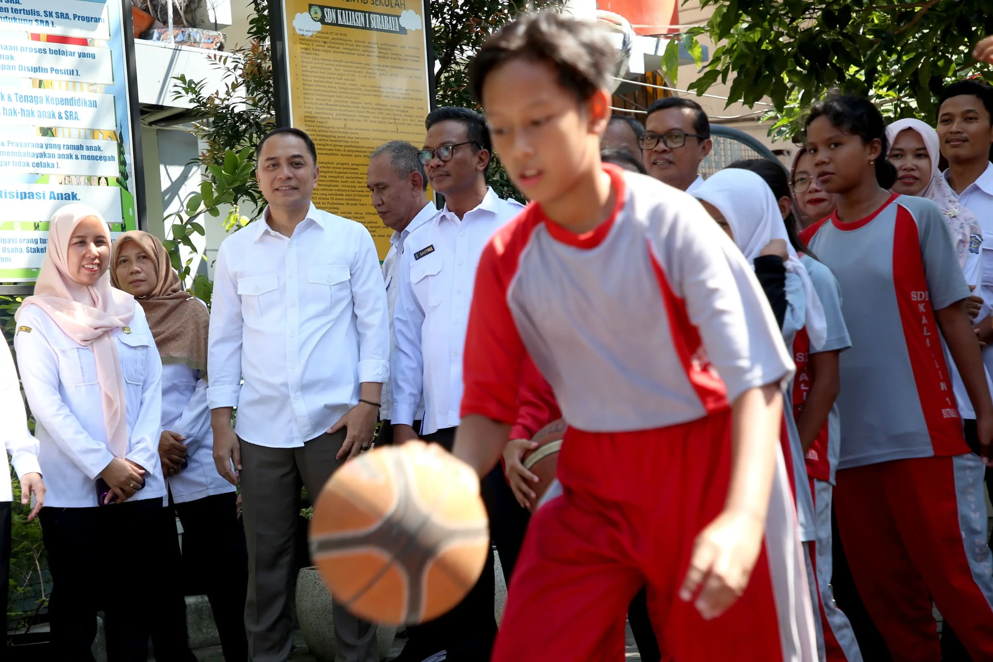 Wali Kota Eri Cahyadi tinjau sekolah