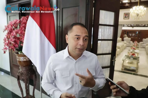 Dukung Pemulihan Pelayanan Publik Bidang Keamanan, Pemkot Surabaya Bantu Perbaikan Polsek Tegalsari