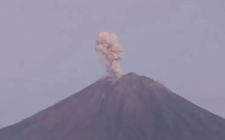 Erupsi Semeru hari ini