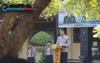 upacara hari kesadaran nasional 2026 di polres kendal