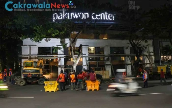 Fasad Eks Toko Nam Dibongkar Bertahap, Pemkot Surabaya Utamakan Keselamatan dan Kelancaran Lalu Lintas