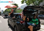 gelombang aksi ojol surabaya tuntut sistem aplikasi lebih adil