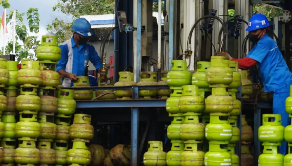 Ilustrasi gas melon 3 kg