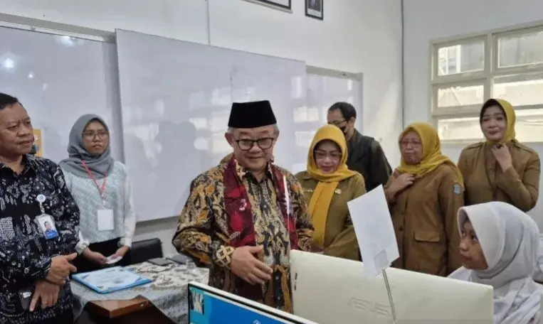 Mendikdasmen, Pantau Kelancaran TKA SMP,