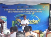 Pemkab Bojonegoro dan PLN Resmikan Charging Station untuk Becak Listrik