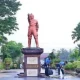 Sinergi Lanud Iswahjudi dan Pemkot Percantik taman