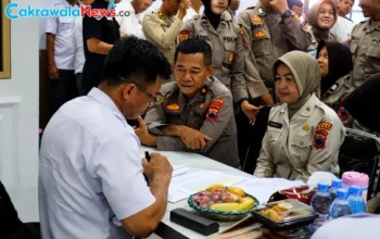 Audit Kinerja Itwasda Polda Jateng Tahap I Tahun 2026 di Polres Tegal