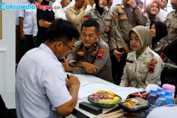 Audit Kinerja Itwasda Polda Jateng Tahap I Tahun 2026 di Polres Tegal