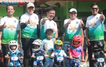 Bupati Tegal Buka Push Bike Race Nasional HUT Ke-425 Kabupaten Tegal