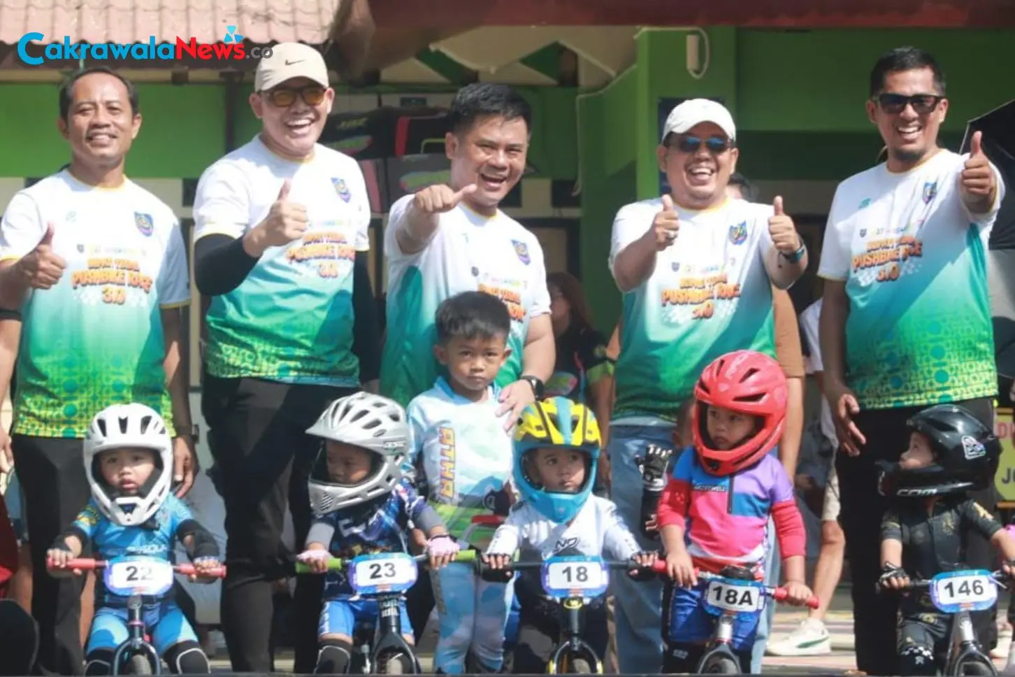 Bupati Tegal Buka Push Bike Race Nasional HUT Ke-425 Kabupaten Tegal