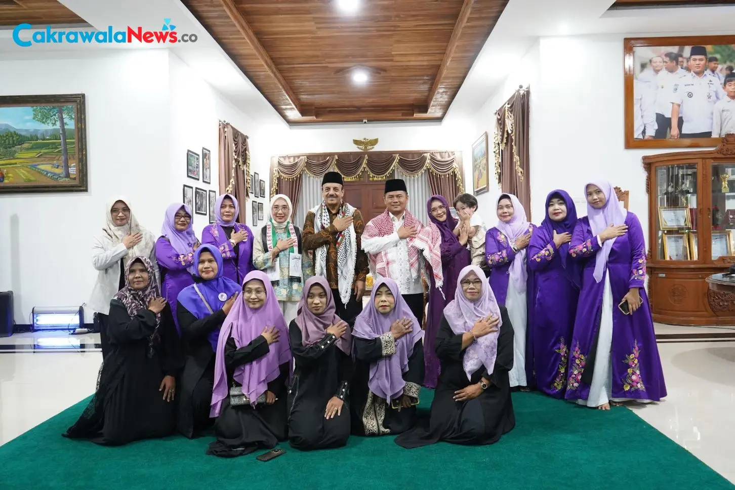 Bupati Tegal Sambut Kunjungan Resmi Dubes Palestina di Pendopo Kabupaten
