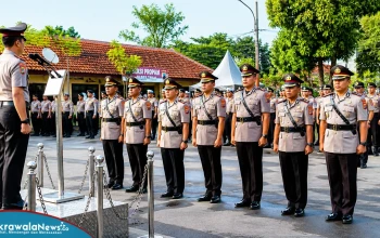 Polres Tegal Lakukan Rotasi Jabatan, Perkuat Kinerja dan Pelayanan Publik
