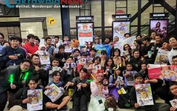 fans screening Uma Musume Surabaya