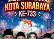 Pimpinan dan Anggota DPRD Surabaya Mengucapkan Selamat Hari Jadi Kota Surabaya ke 733