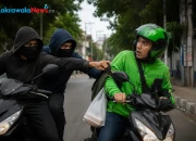 Ilustrasi Pembegalan Driver Antar Makanan di Kawasan Bubutan Surabaya