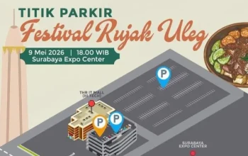 ilustrasi titik parkir rujak uleg 2026