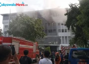 Kebakaran Gedung PPJT RSUD Dr Soetomo Surabaya Picu Evakuasi Pasien