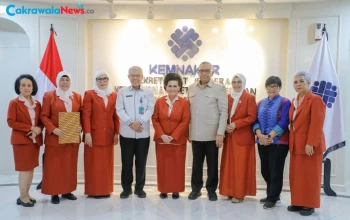 Kemnaker dan Kowani Teken MoU Penguatan Keterampilan dan Akses Kerja Perempuan