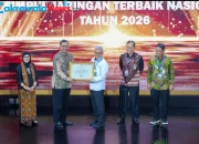 Kemnaker Kembali Raih Penghargaan Nasional Pengawasan Kearsipan dengan Kategori Sangat Memuaskan dan Simpul Jaringan Terbaik Nasional (SJTN) 2026