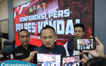 konfersi pers polres kendal