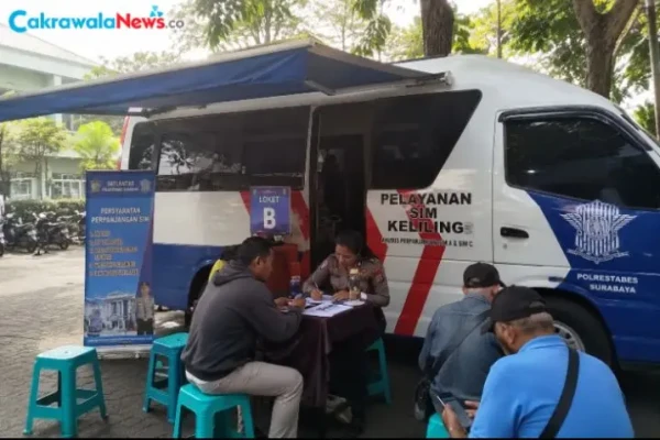Jadwal SIM Keliling Surabaya 11–16 Mei 2026 Resmi Dibuka, Ini Lokasi, Syarat, dan Biaya Perpanjangan