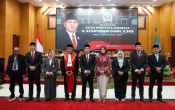 Pelantikan Ketua DPRD Kota Surabaya