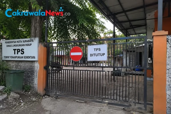 TPS di Surabaya Mulai Dipasangi Portal, Pemkot Perketat Pengawasan dan Cegah Pembuangan Sampah Ilegal