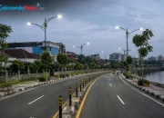 Usai Pengaspalan, Pemkot Surabaya Siapkan PJU, Taman hingga Pos Pantau di Kawasan Jalan Kali Tebu