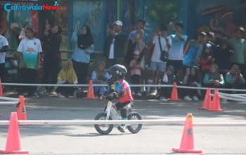 Ratusan Anak Meriahkan Bupati Tegal Push Bike Race 2026 di GOR Tri Sanja Slawi