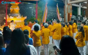 Ratusan Umat Buddha Ikuti Penyambutan Tri Suci Waisak 2570 BE di Metta Vihara Kota Tegal