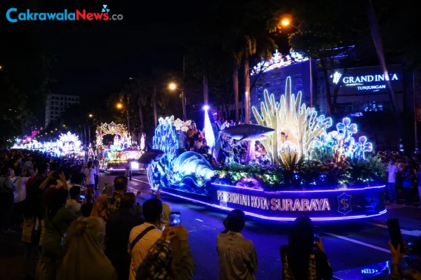 Akhir Pekan Ini, Surabaya Vaganza 2026 Siap Gemerlap dengan Parade Festival of Lights di Jantung Kota Pahlawan