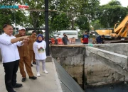 Wali Kota Eri Cahyadi Tinjau Rumah Pompa Baru Pengendali Banjir di Surabaya Selatan