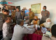 Bhabinkamtibmas Polres Tegal Kota Jalani Skrining TBC dan Cek Kesehatan Sebelum Bertugas Melakukan Tracing di Masyarakat