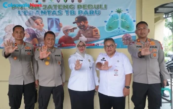 Biddokkes Polda Jateng Bekali Bhabinkamtibmas Polres Tegal untuk Dukung Tracing dan Penanggulangan TB Paru
