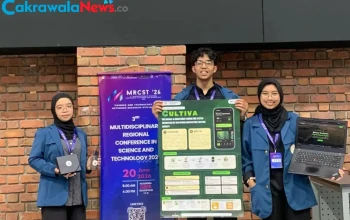 Grup Cultiva beranggotakan Anindya Wita Wisesa, Muhammad Yusran Yuris, dan Gaida Salsabila Arden dari Program Studi Sistem Informasi, Fakultas Sains dan Teknologi (FST) UNAIR. (Foto: Humas UNAIR)