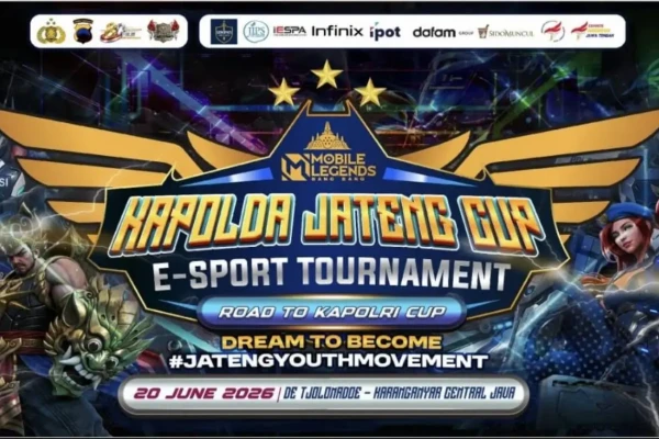 Bukan Sekadar Kejuaraan, Turnamen E-Sport Kapolda Jateng Cup 2026 Suguhkan Cosplay, Meet & Greet, Food Festival hingga Pelayanan Kesehatan Gratis