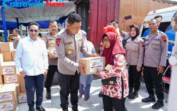 Kapolda Jateng Tinjau Bakti Kesehatan Gratis Hari Bhayangkara Ke 80 di Kota Tegal